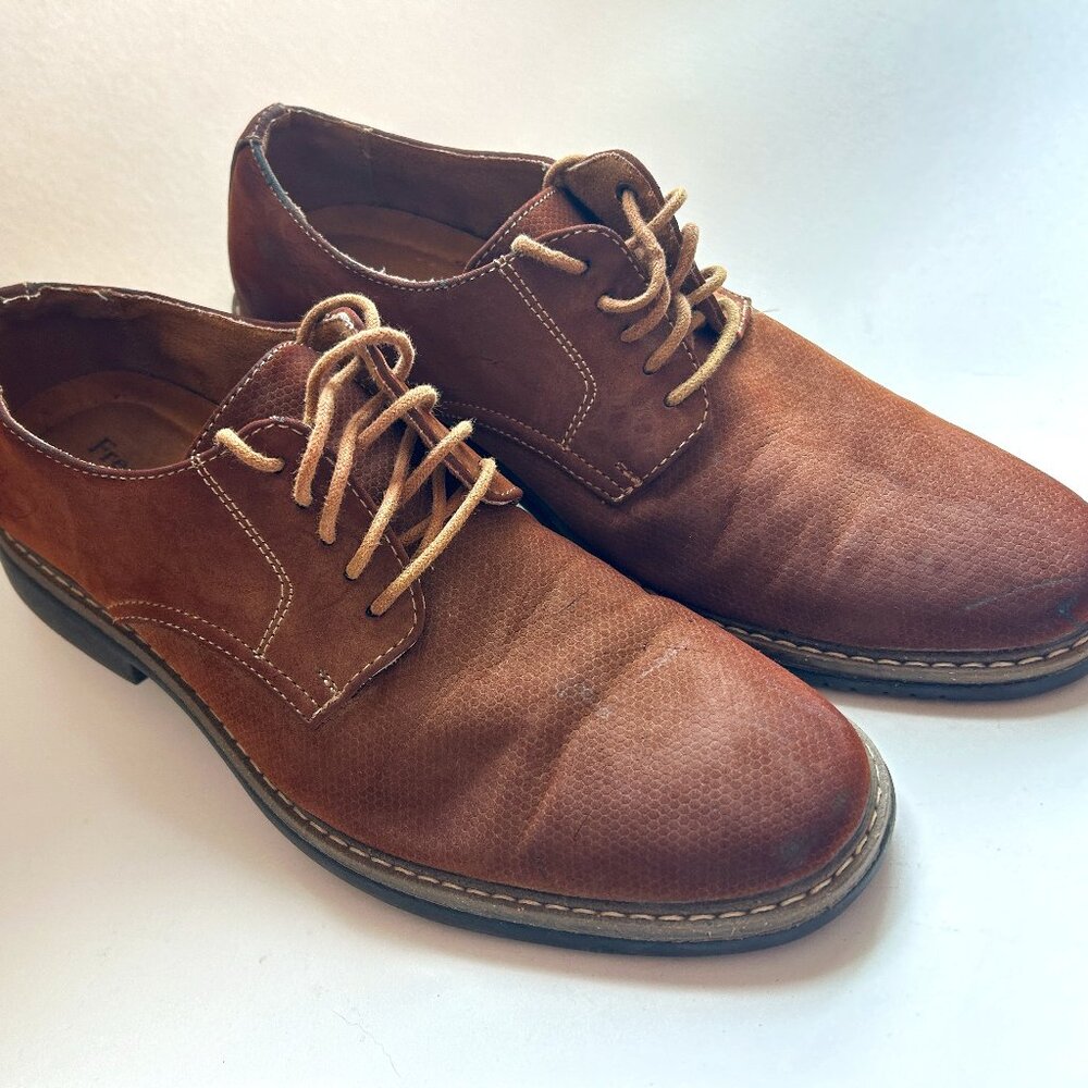 Mens Brown Freeman Dress Shoes